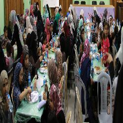 الحياة تنفذ مشروع افطار الصائم بتمويل كريم من فاعل خير